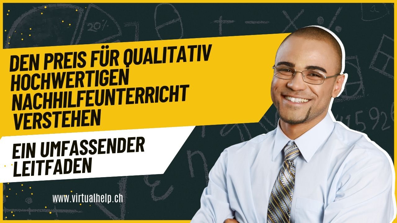 Minimalist Tutorial Event YouTube Thumbnail 39 - Den Preis für qualitativ hochwertigen Nachhilfeunterricht verstehen: Ein umfassender Leitfaden