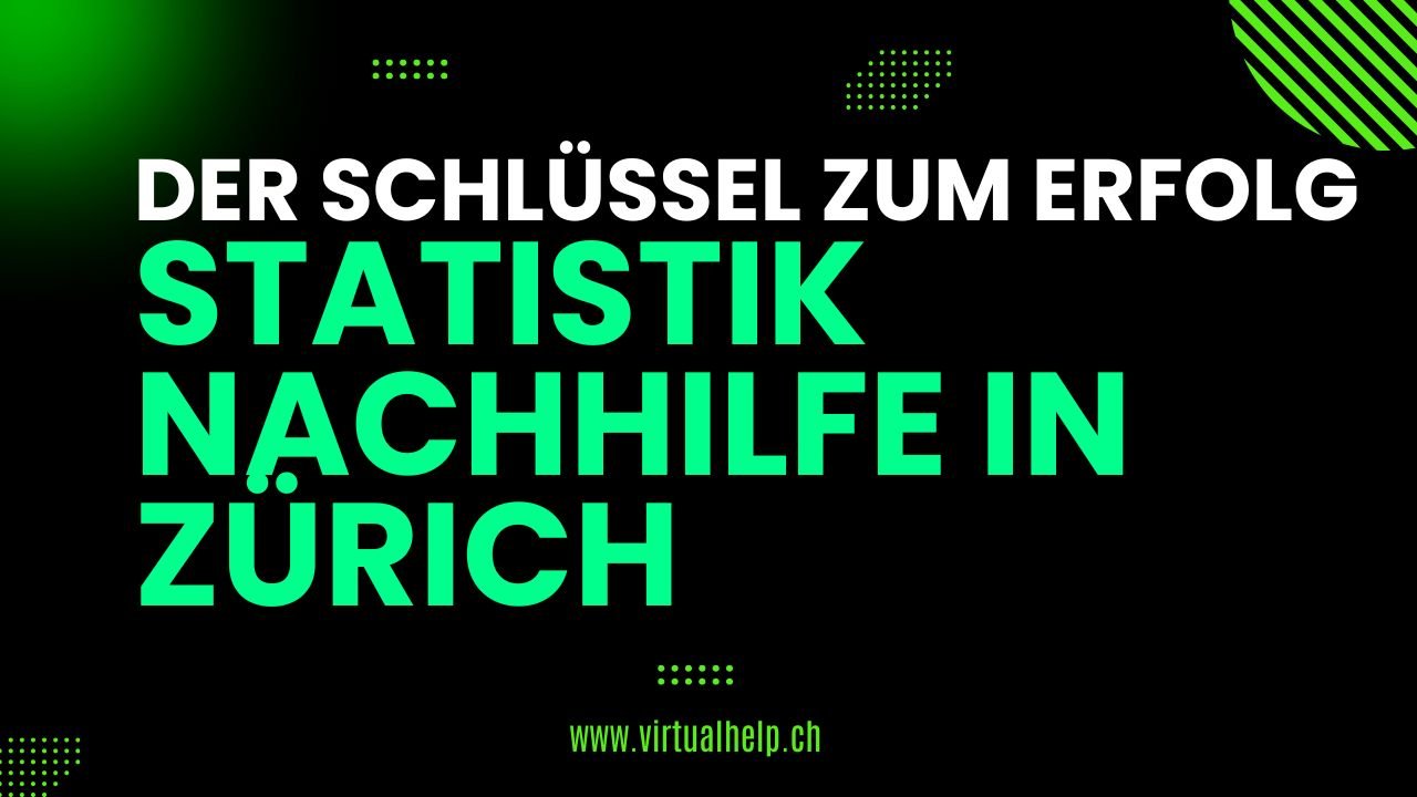 Minimalist Tutorial Event YouTube Thumbnail 9 - Statistik Nachhilfe in Zürich: Der Schlüssel zum Erfolg