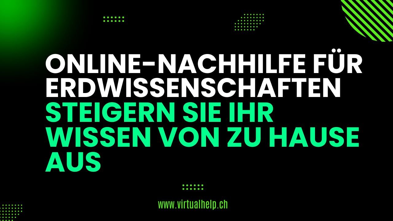 Minimalist Tutorial Event YouTube Thumbnail 1 5 - Online-Nachhilfe für Erdwissenschaften: Steigern Sie Ihr Wissen von zu Hause aus