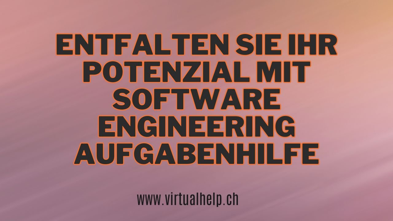 Minimalist Tutorial Event YouTube Thumbnail 1 7 - Entfalten Sie Ihr Potenzial mit Software Engineering Aufgabenhilfe