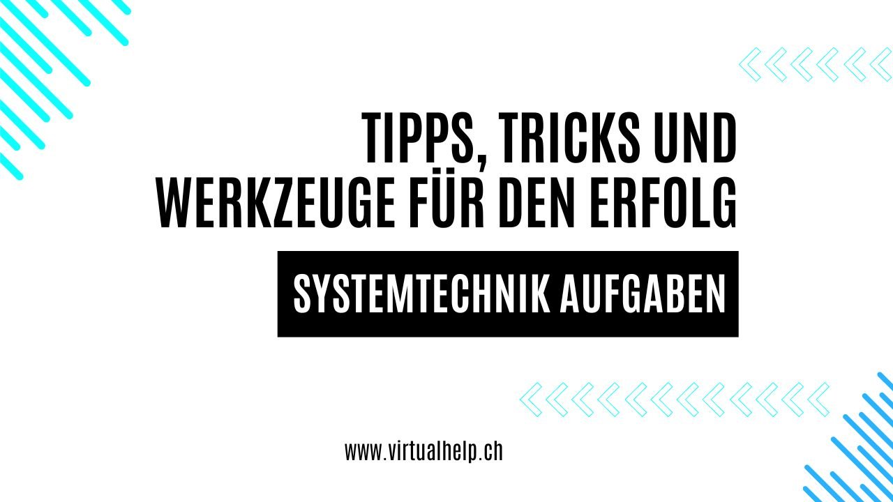 Minimalist Tutorial Event YouTube Thumbnail 11 2 - Systemtechnik Aufgaben: Tipps, Tricks und Werkzeuge für den Erfolg