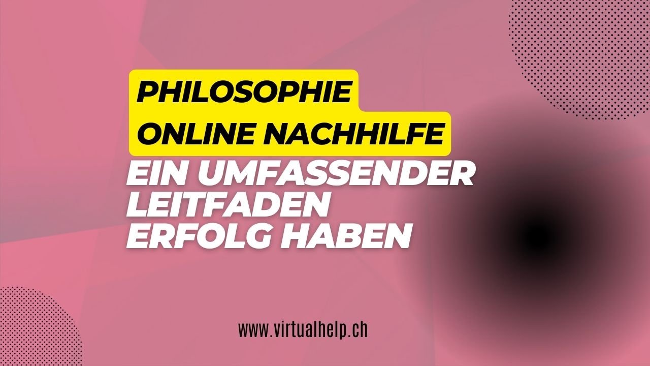 Minimalist Tutorial Event YouTube Thumbnail 24 1 - Ein umfassender Leitfaden Erfolg haben: Philosophie Online Nachhilfe