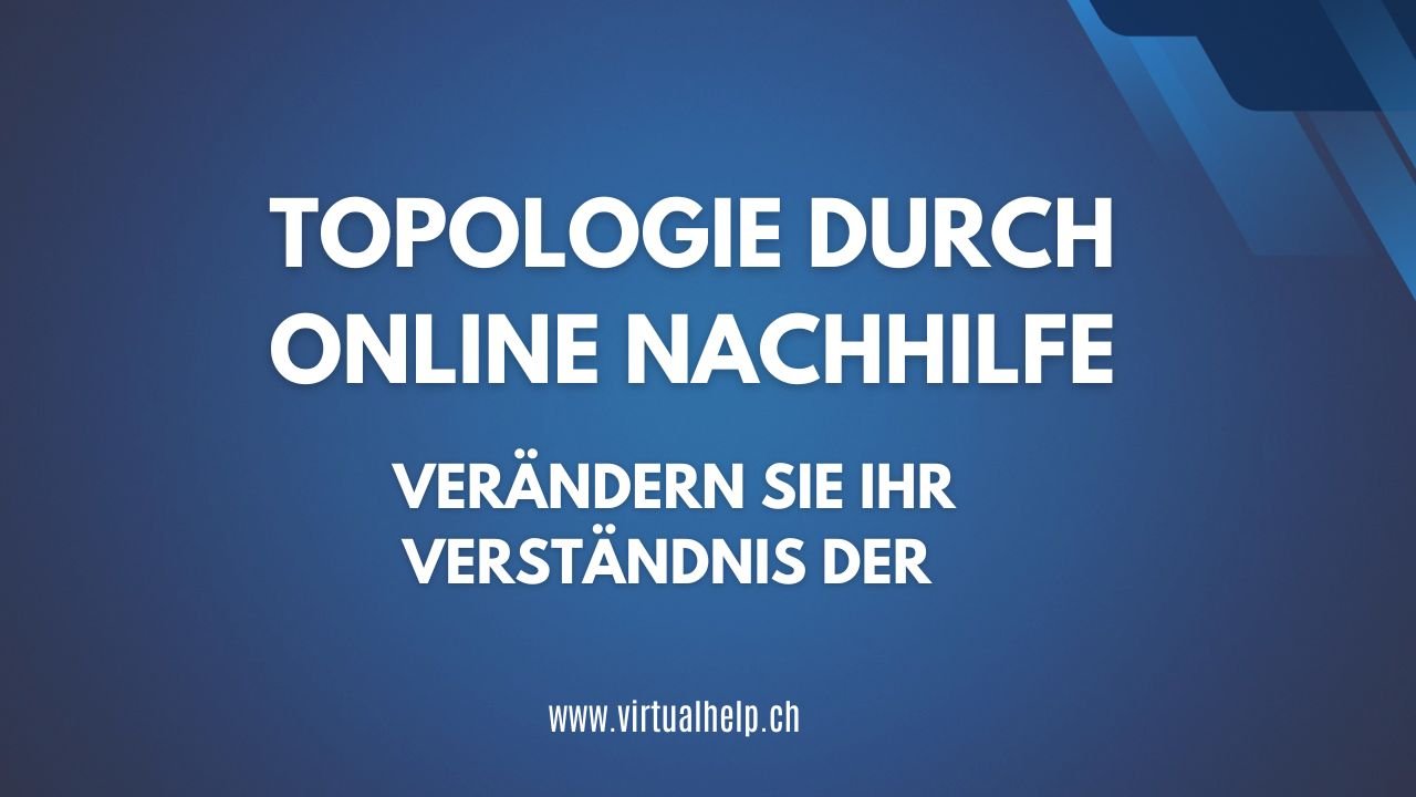 Minimalist Tutorial Event YouTube Thumbnail 28 1 - Verändern Sie Ihr Verständnis der Topologie durch Online Nachhilfe