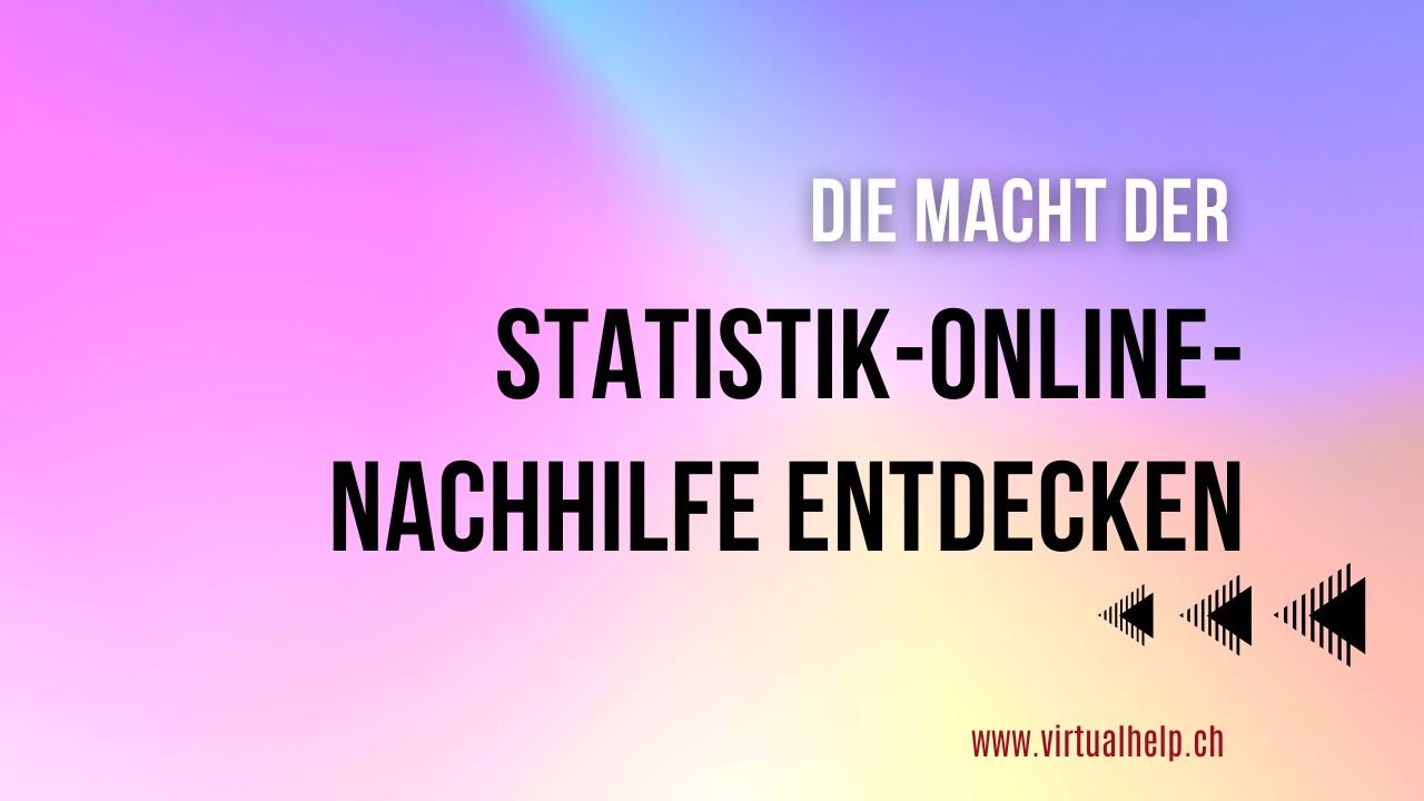 Minimalist Tutorial Event YouTube Thumbnail 3 3 - Die Macht der Statistik-Online-Nachhilfe entdecken