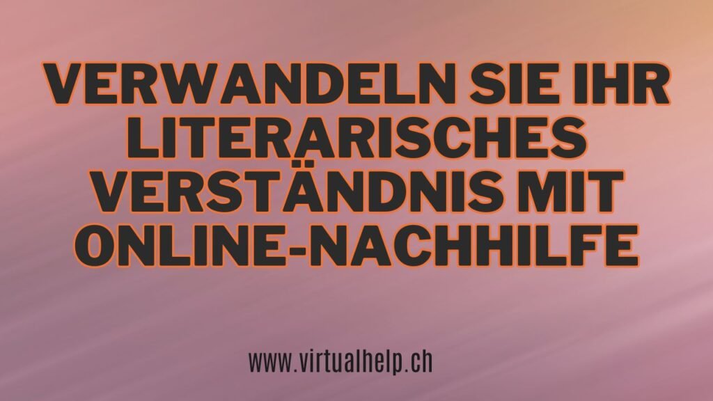 Verwandeln Sie Ihr literarisches Verständnis mit Online-Nachhilfe 1 Minimalist Tutorial Event YouTube Thumbnail 3 4 - Verwandeln Sie Ihr literarisches Verständnis mit Online-Nachhilfe