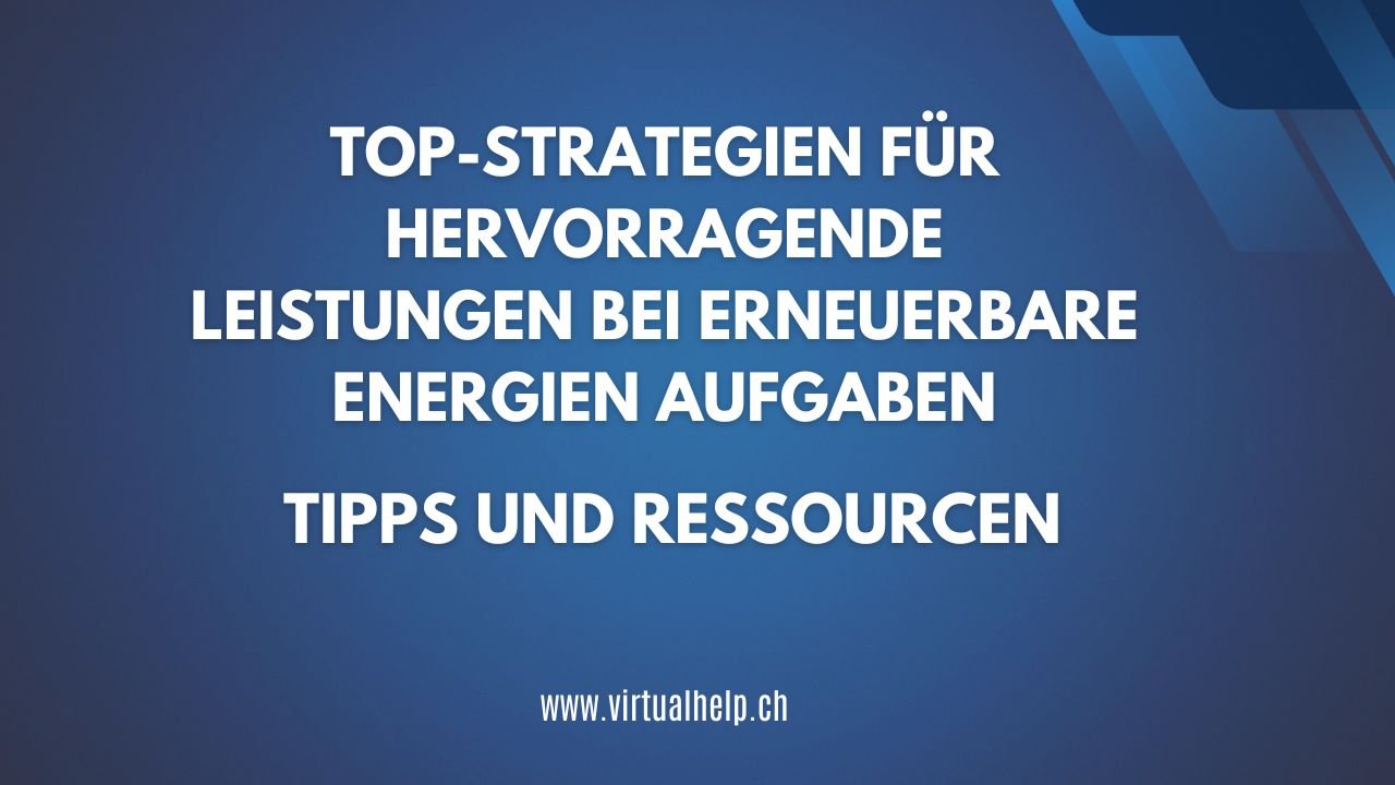 Minimalist Tutorial Event YouTube Thumbnail 31 2 - Top-Strategien für hervorragende Leistungen bei Erneuerbare Energien Aufgaben: Tipps und Ressourcen