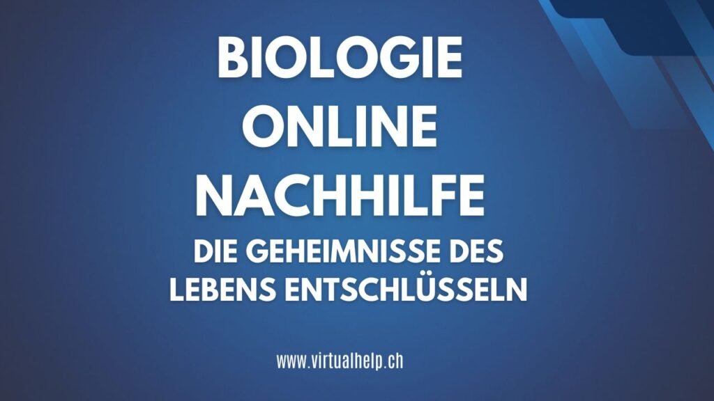 Die Geheimnisse des Lebens entschlüsseln: Biologie Online Nachhilfe erklärt 1 Minimalist Tutorial Event YouTube Thumbnail 32 - Die Geheimnisse des Lebens entschlüsseln: Biologie Online Nachhilfe erklärt