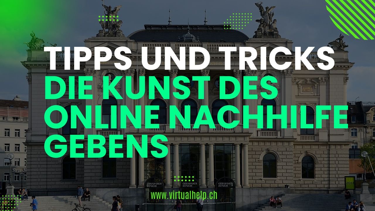 Minimalist Tutorial Event YouTube Thumbnail 4 - Die Kunst des Online Nachhilfe Gebens: Tipps und Tricks