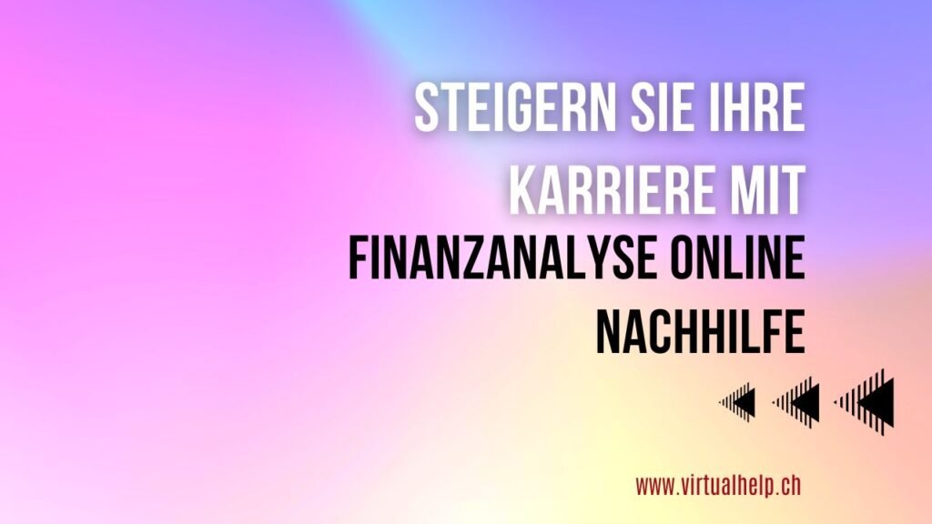 Steigern Sie Ihre Karriere mit Finanzanalyse Online Nachhilfe 1 Minimalist Tutorial Event YouTube Thumbnail 40 - Steigern Sie Ihre Karriere mit Finanzanalyse Online Nachhilfe